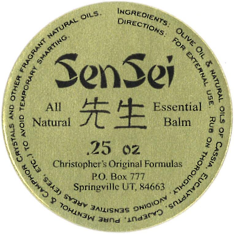 Christopher's Original Formulas Ointment Menthol Rub .25 oz 2