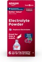   Basic Care Electrolyte Powder Packets for Kids & Adults, Cherry Flavor, 6 count (Pack of 1)