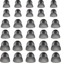 30 Pcs Silicone Hearing Aid Domes Hearing Aid Ear Domes Hearing Aid Power Domes Ear Tips for Resound Sure Fit Style RIC RITE and Open Fit BTE Hearing Amplifier(Large, Medium, Small)