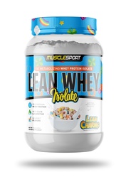 MuscleSport Lean Whey Revolution™ Protein Powder - Whey Protein Isolate - Low Calorie, Low Carb, Low Fat, Incredible Flavors - 25g protein per scoop (2lb, Lean Charms)