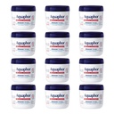 Aquaphor Healing Ointment, Advanced Therapy Skin Protectant, Dry Skin Body Moisturizer, Multi-Purpose Healing Ointment, For Dry, Cracked Skin & Minor Cuts & Burns, 14 Oz Jar (Pack of 12)