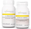 Integrative Therapeutics Bundle with Active B-Complex, 60 Capsules & L-Theanine, 60 Capsules - Active B-Complex to Support Energy Metabolism with 8 B-Vitamins* - L-Theanine to Support a Relaxed State*