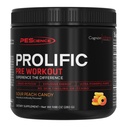 PEScience Prolific Pre Workout Powder for Men & Women with L-Citrulline Nitric Oxide Booster, Energy Powder & Nootropic for Focus – Preworkout Without Beta Alanine – 40 Scoops, Sour Peach Candy