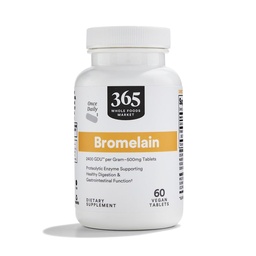 Whole Foods Market, Bromelain, 60 CT