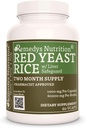 Remedy's nutrition Red Yeast Rice with Liver Safeguard (Herbal Proprietary Blend) | 1,000 mg, 60 Vegan Capsules Herbal Dietary Supplement