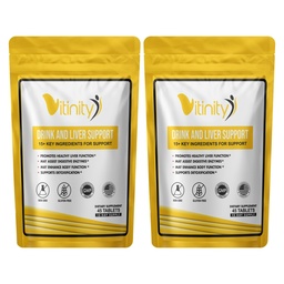 Anti Drink Liver Support Supplement-15+Key Ingredients for Craving Support,Liver Health,Kudzu, Milk Thistle,Holy Basil,DHM,All Natural Cleanse,Gradual Reduction,Nutrient Replenisher Tablets(30 Days)