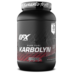 EFX Sports Karbolyn Fuel | Fast-Absorbing Carbohydrate Powder | Carb Load, Sustained Energy, Quick Recovery | Stimulant Free | 35 Servings (Rainbow Candy)