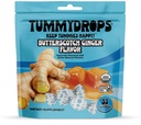 USDA Organic Butterscotch Ginger Flavor Tummydrops, Gluten Free & Vegan, 33 Organic Ginger Lozenges