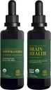 Global Healing Center Ashwagandha & Brain Health Kit - Ashwagandha Complex, Supports Mood, Function