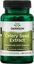 Swanson Superior Herbs- Celery Seed Extract - Maximum Strength - 150 mg 60 Capsules
