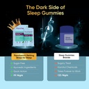 Melting Strips for Sleep Melatonin 5mg, 30 Vegan Strips (Pack of 1) | Natural Sleep Aid | Sugar-Free, Non-Habit Forming |Ayurvedic Herbs-Valerian Root, Lavender & Chamomile | 1-month supply