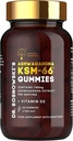 Dr Sosnowski's BioActive KSM-66 Ashwagandha Gummies | 750mg Ashwagandha Extract with Vitamin D2 (60 Gummies)