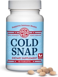 Snap Dynasty Cold Snap - 90ct Tablets, Vegan Plant Based Immune Support Supplement