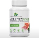 Selenex GSH | Best for Glutathione Production | 60 Capules| NAC 600mg, SelenoExcell® Selenium 200mcg, Red Orange Complex 100mg