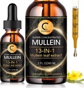 Mullein drops for Lung, Mullein Leaf Extract, Super Concentrated Mullein Liquid Tincture,Vegan, Non-GMO, 2 FL OZ