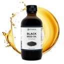 Zatural Black Seed Oil Nigella Sativa Cold Pressed Cumin Oil Digestion, Skin, Brain, Immune, Joints & More (8 Fl Oz)