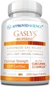 Approved Science® Gaslys™ - Soothe Digestive Tract, Alleviates Gas and Stomach Cramps - Artichoke Powder, Ginger, Fennel Seed - 60 Count - Pack of 1